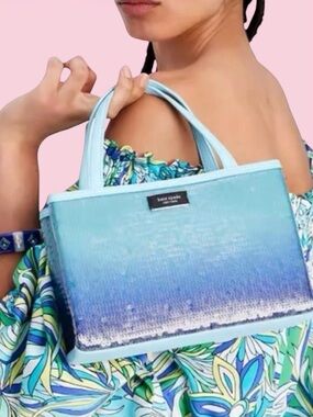 Kate Spade Sam Icon Ombré Sequin Bag Small